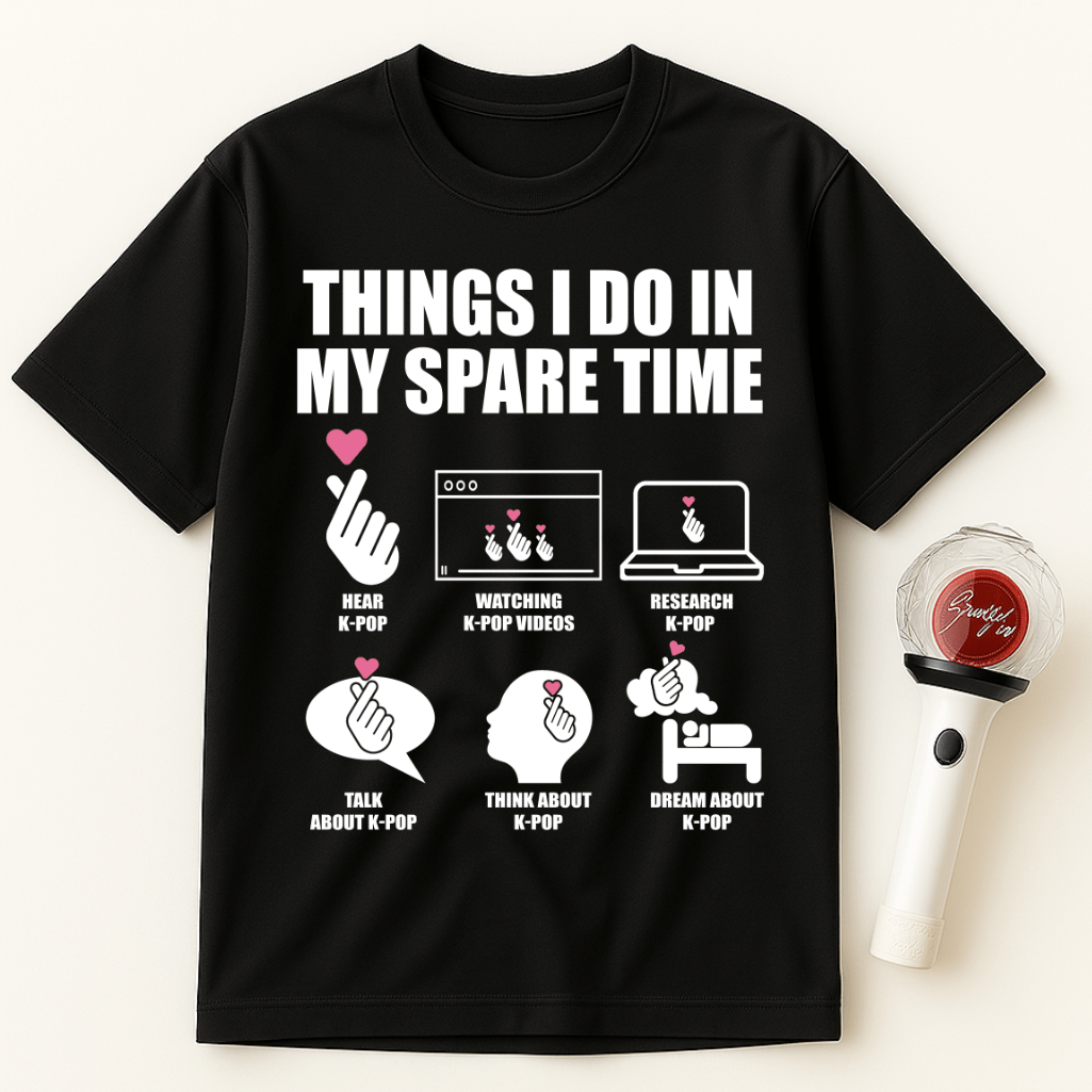THINGS I DO IN MY SPARE TIME UNISEX T-SHIRT
