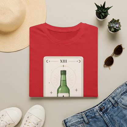 Soju Tarot T-Shirt — Illustrated Bottle 'The Soju' Graphic Tee