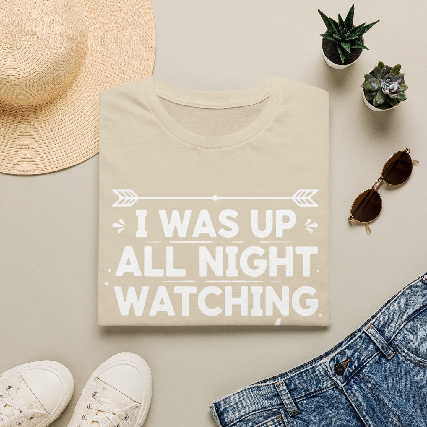 Korean Drama Fan T-Shirt — "I Was Up All Night Watching Korean Drama" Tee