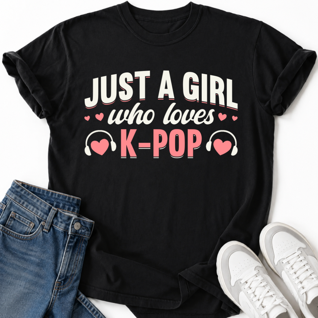 KOREAN POP MUSIC GIRL T-SHIRT