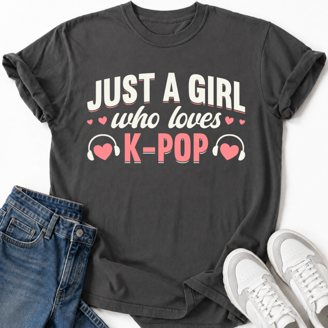 KOREAN POP MUSIC GIRL T-SHIRT