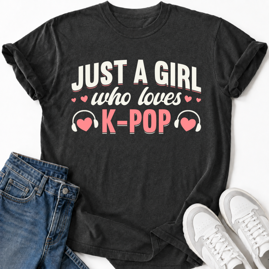 KOREAN POP MUSIC GIRL T-SHIRT