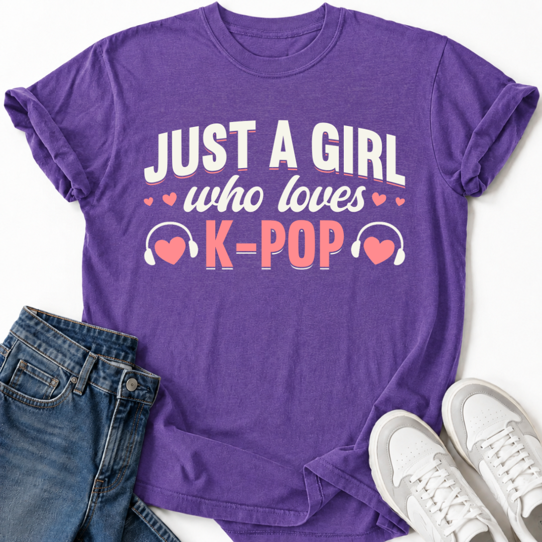 KOREAN POP MUSIC GIRL T-SHIRT