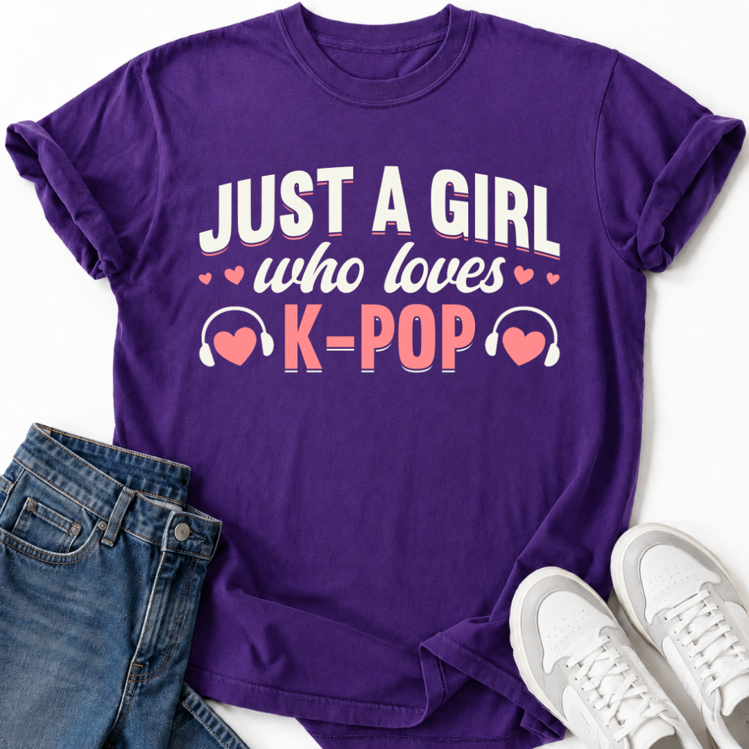 KOREAN POP MUSIC GIRL T-SHIRT