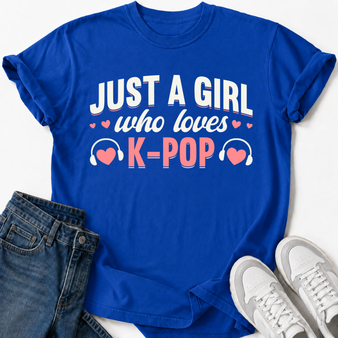 KOREAN POP MUSIC GIRL T-SHIRT