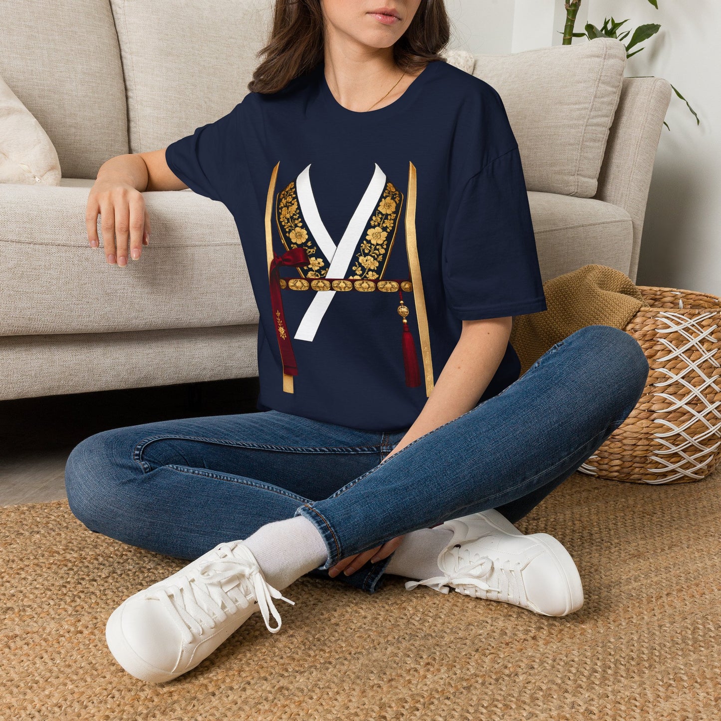 KOREAN WEDDING HANBOK COSTUME T-SHIRT