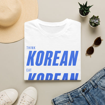 THINK EAT LIVE KOREAN T-SHIRT