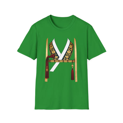 Kimono Obi Graphic T-Shirt — Floral Japanese-Inspired Costume Tee
