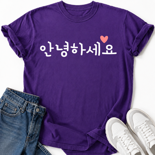 KOREAN HELLO T-SHIRT