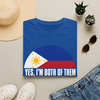 T-Shirt — Yes, I'm Both of Them (Philippines & South Korea)