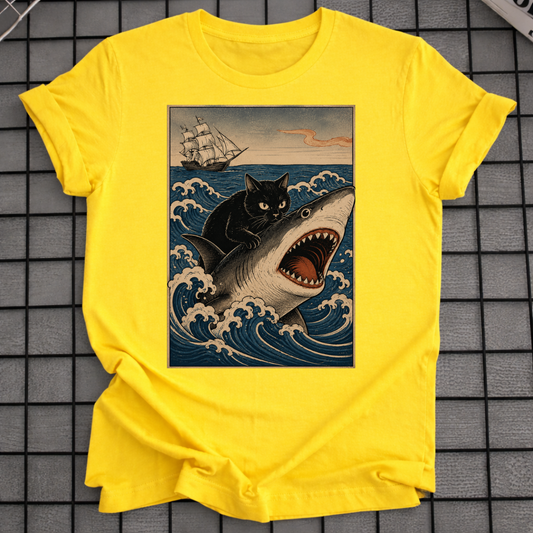 HAI & SCHWARZE KATZE T-SHIRT
