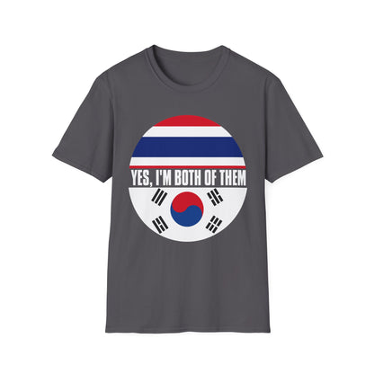 T-Shirt — Yes, I'm Both of Them (Korean-Thai Pride)