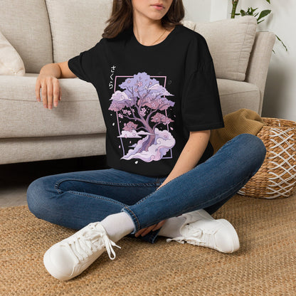 Sakura Cherry Blossom T-Shirt — Japanese Tree Graphic Tee