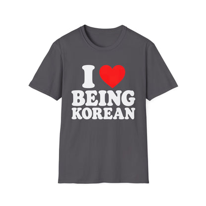 I LOVE BEING KOREAN T-SHIRT