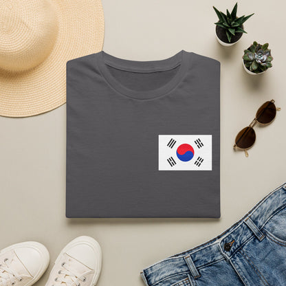 Korean Flag T-Shirt – South Korea Taegeukgi Pocket Tee