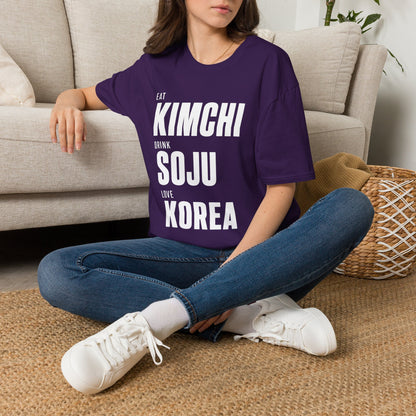 EAT KIMCHI DRINK SOJU LOVE KOREA T-SHIRT