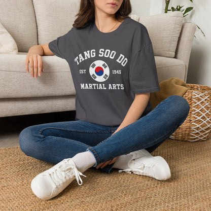 Tang Soo Do Martial Arts T-Shirt – Korean Flag Tae Kwon Do Training Tee (Est. 1945)