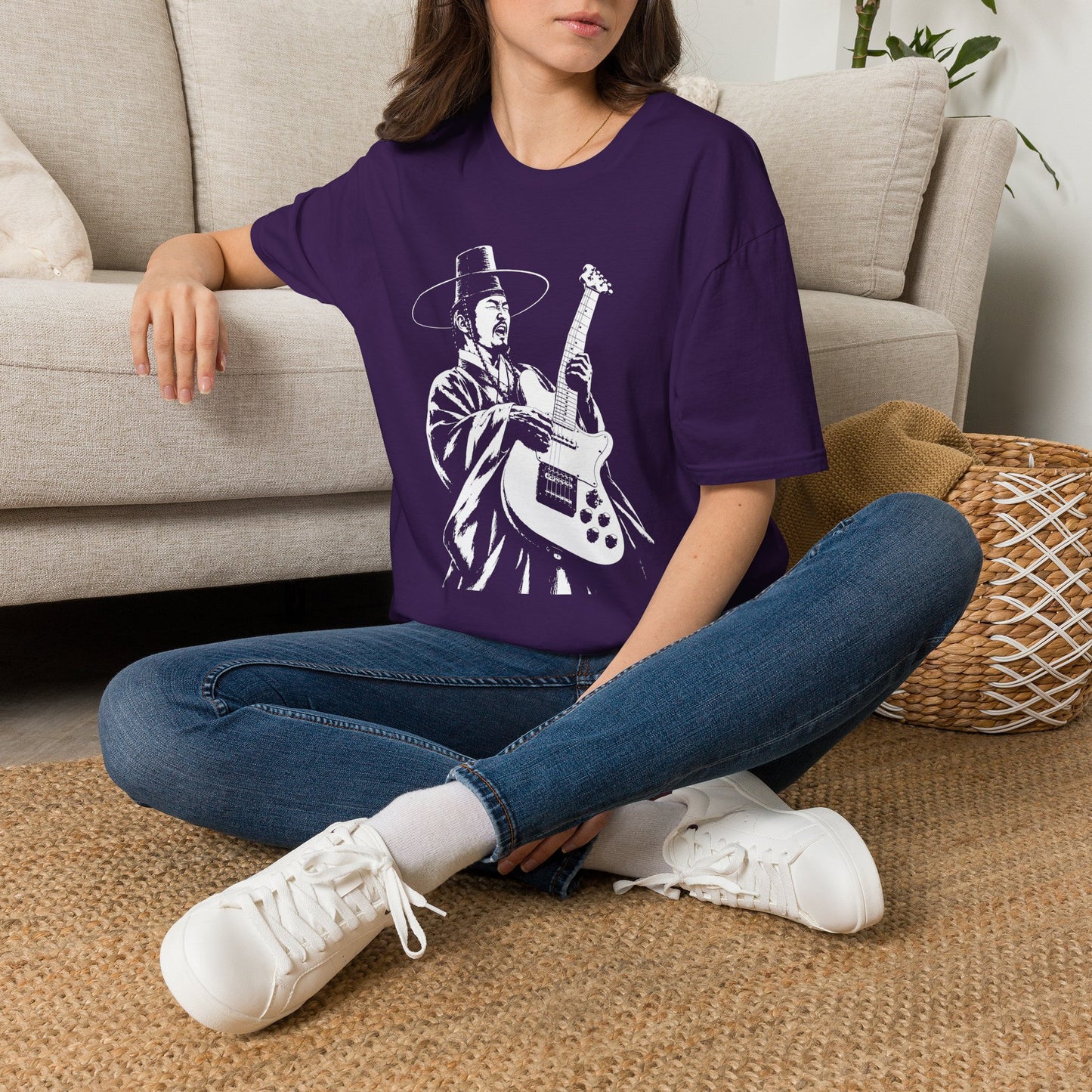 Korean Guitarist Graphic T-Shirt