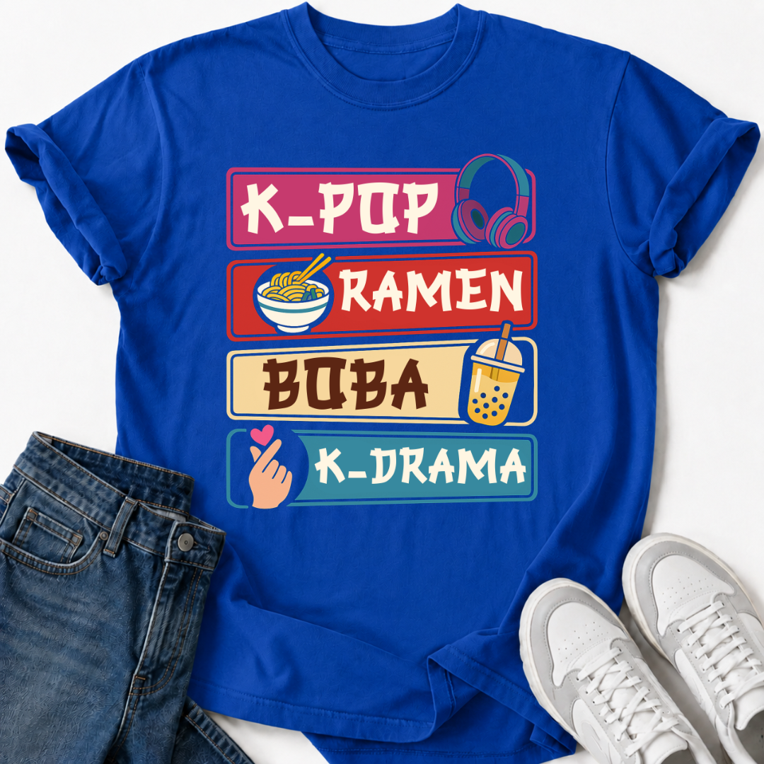 KOREAN LIFESTYLE SIGNS T-SHIRT