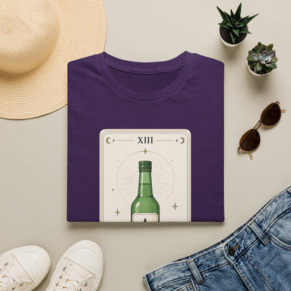 Soju Tarot T-Shirt — Illustrated Bottle 'The Soju' Graphic Tee