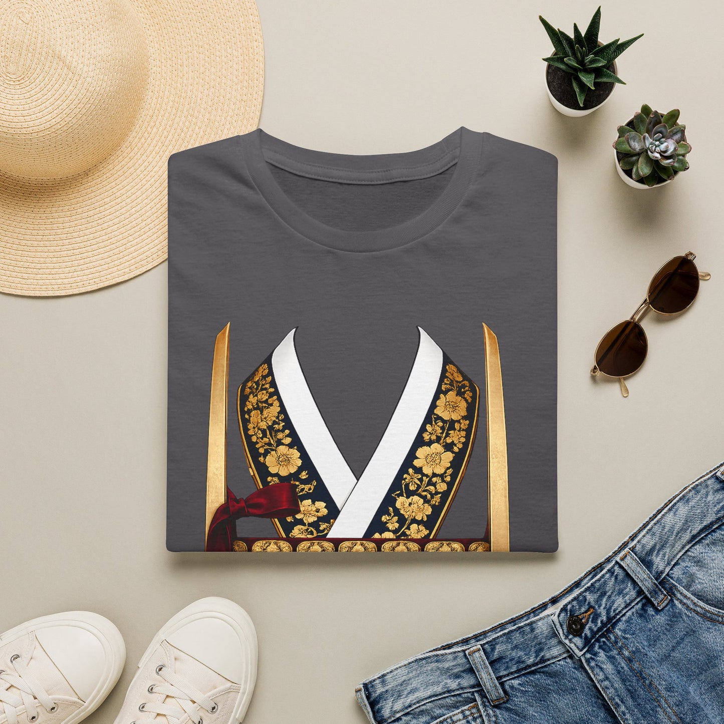 KOREAN WEDDING HANBOK COSTUME T-SHIRT