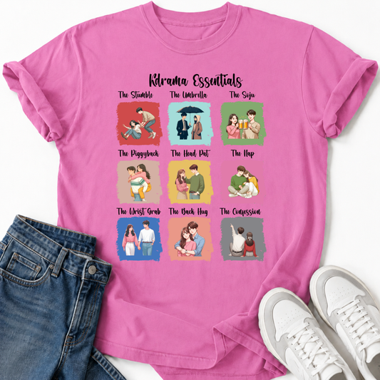 K-DRAMA-ESSENTIALS T-SHIRT