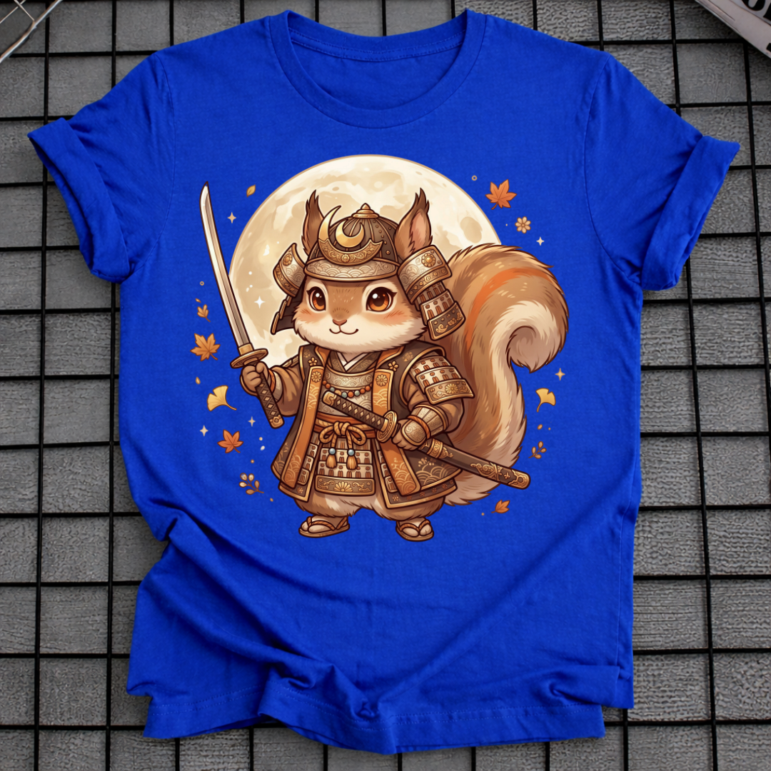 JAPANISCHES SAMURAI-EICHHÖRNCHEN-T-SHIRT