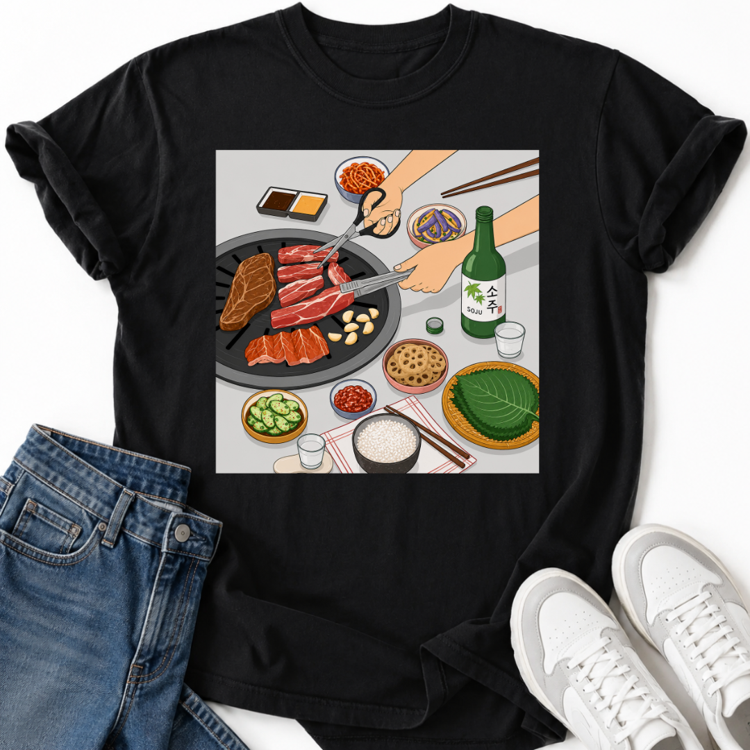 KOREAN BBQ T-SHIRT