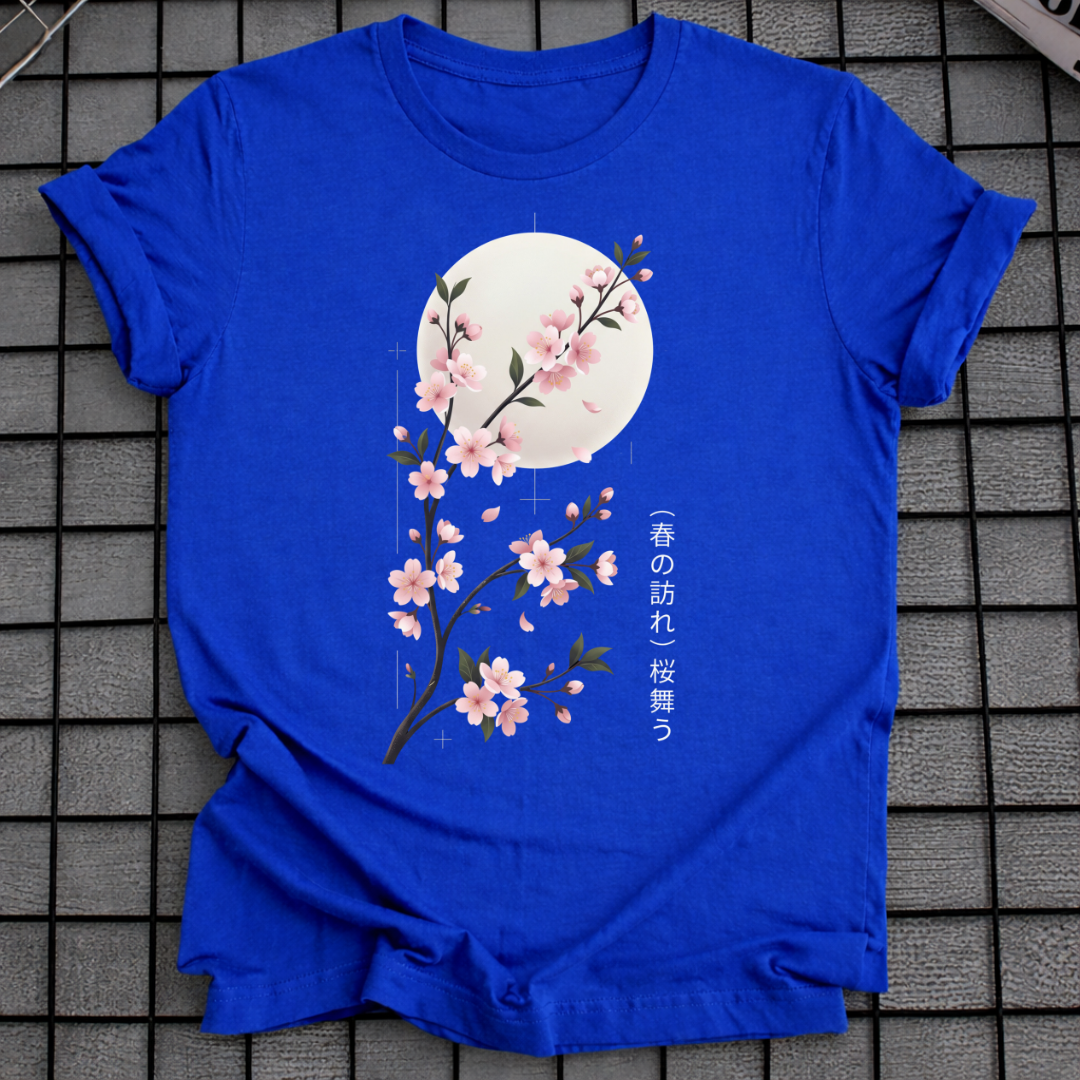 ROSA KIRSCHBLÜTEN-T-SHIRT