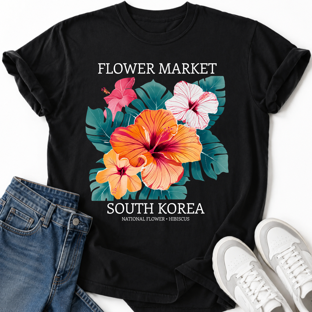 FLOWER MARKET T-SHIRT