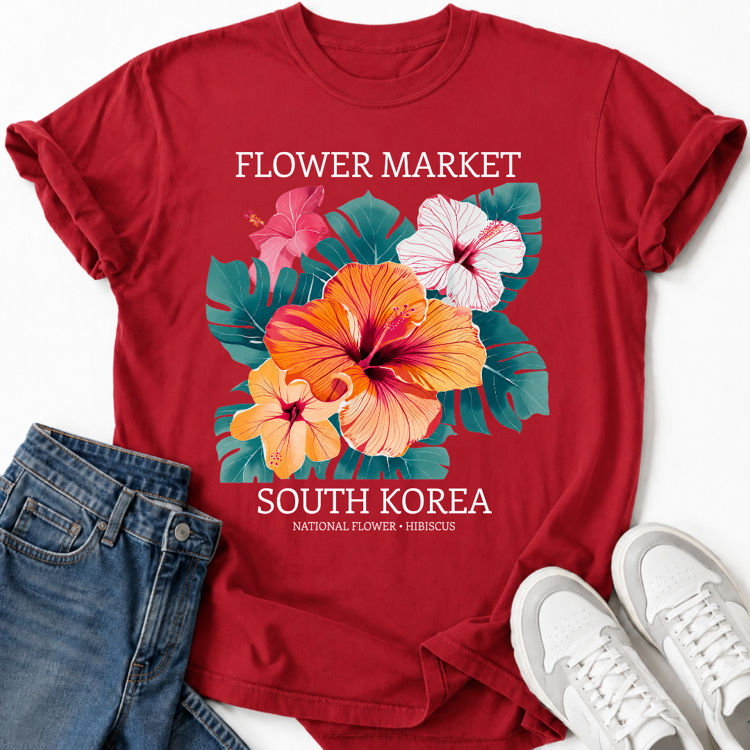 FLOWER MARKET T-SHIRT