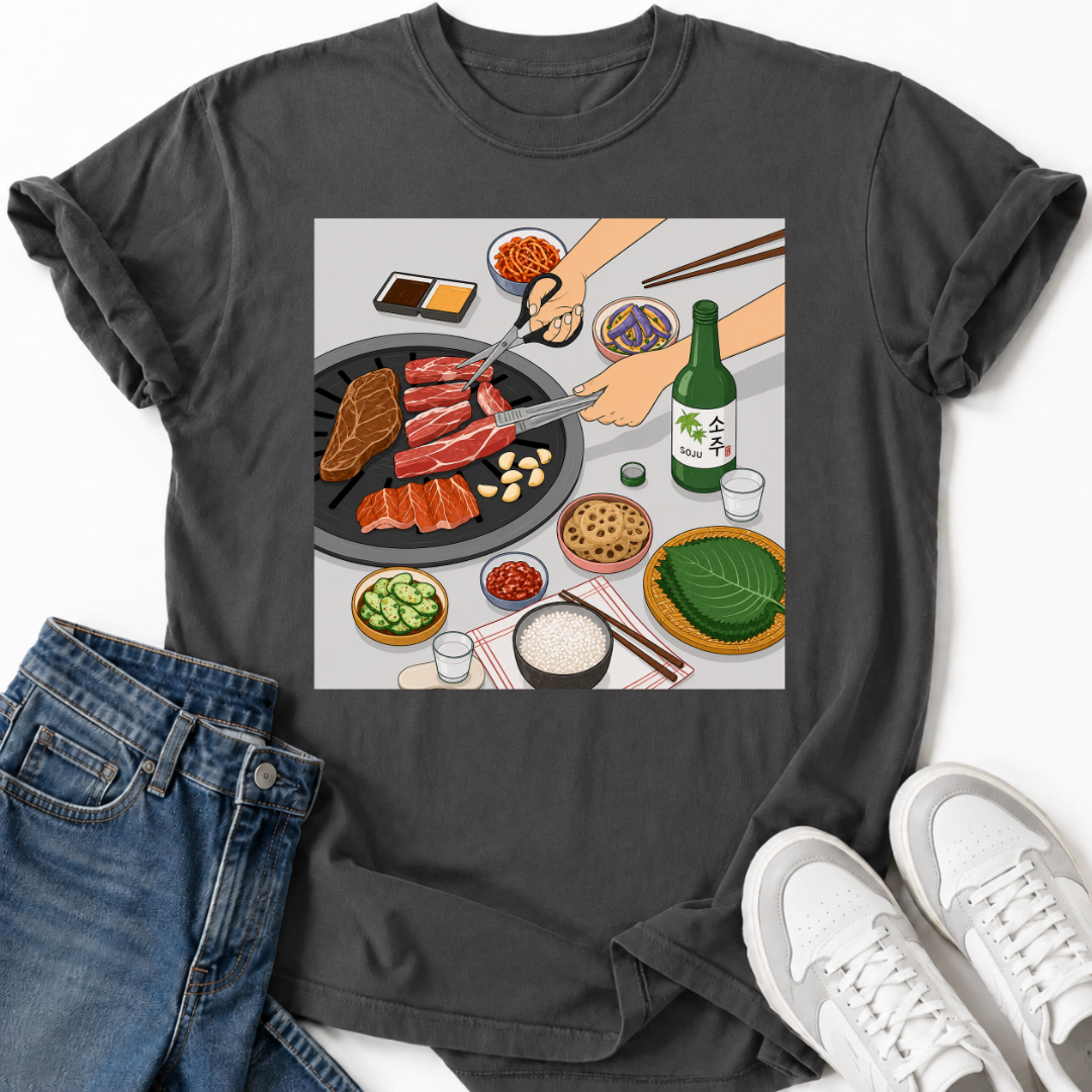 KOREAN BBQ T-SHIRT