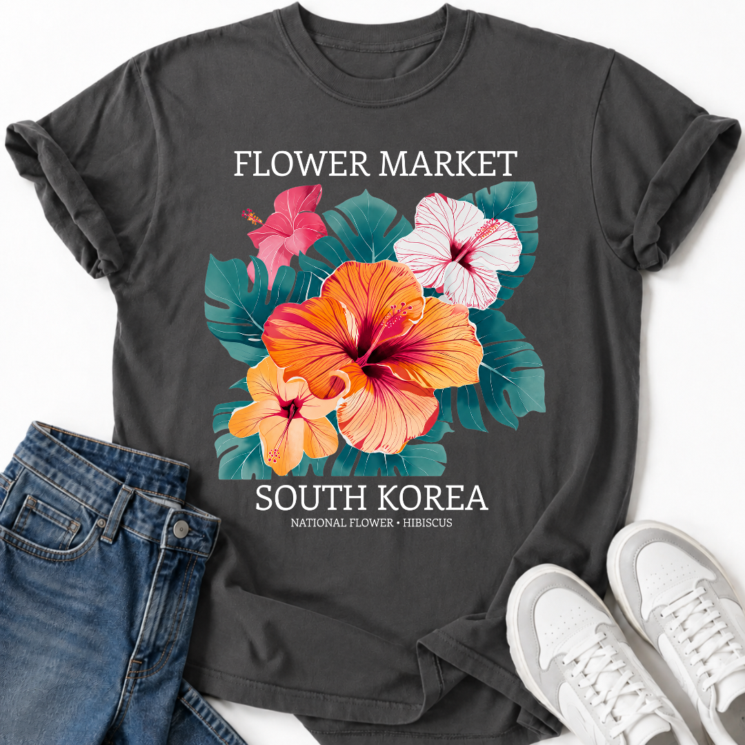 FLOWER MARKET T-SHIRT