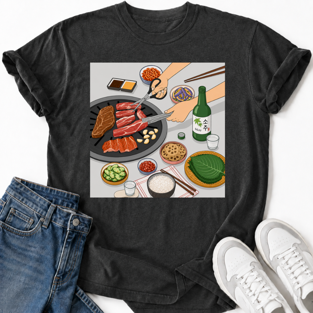 KOREAN BBQ T-SHIRT