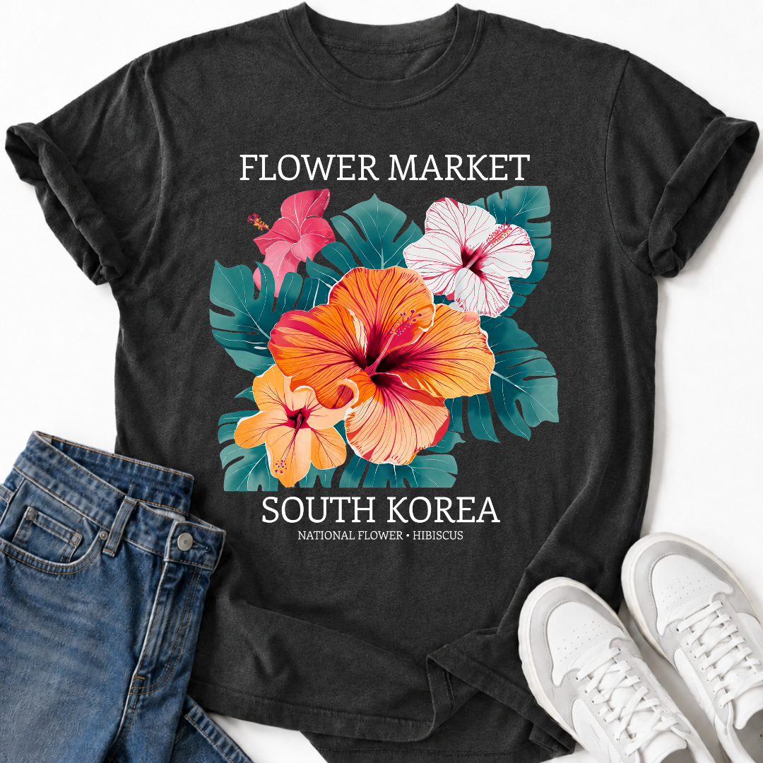 FLOWER MARKET T-SHIRT