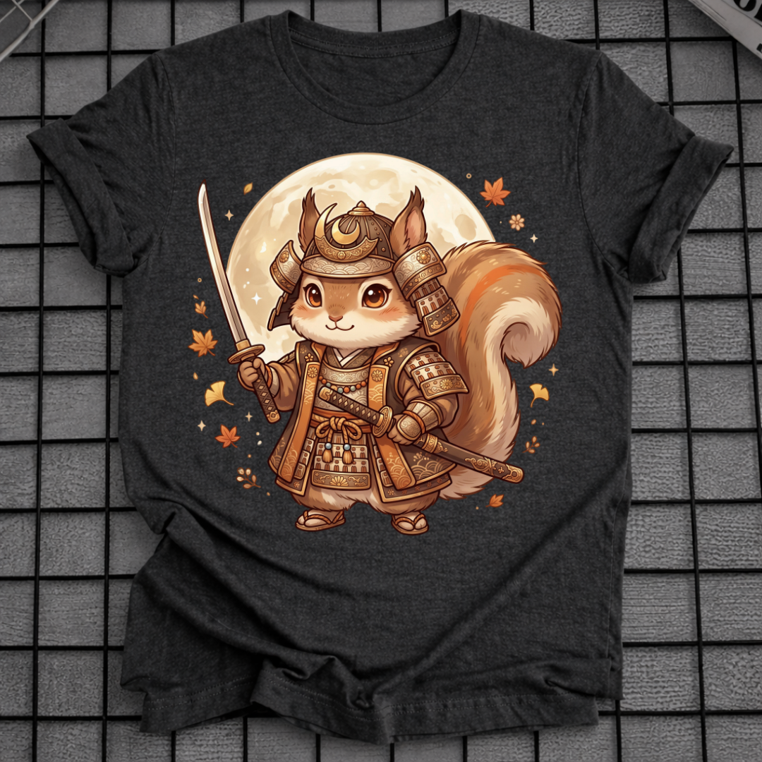 JAPANISCHES SAMURAI-EICHHÖRNCHEN-T-SHIRT