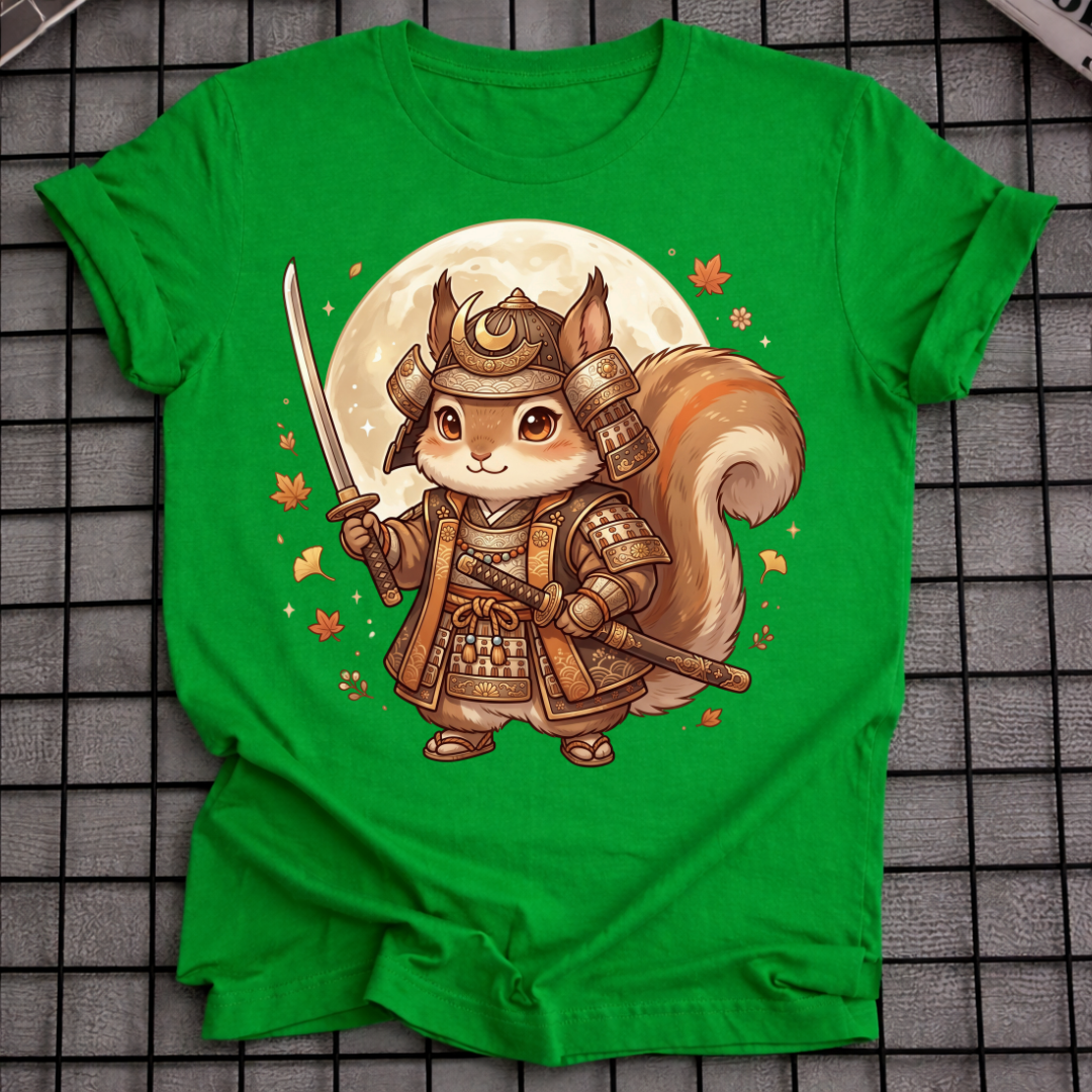 JAPANISCHES SAMURAI-EICHHÖRNCHEN-T-SHIRT