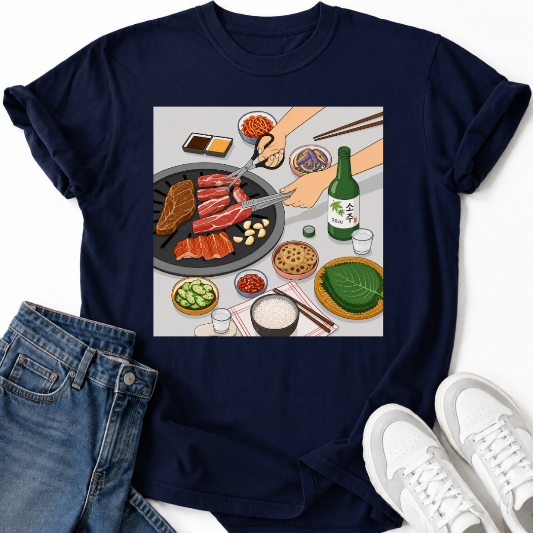 KOREAN BBQ T-SHIRT