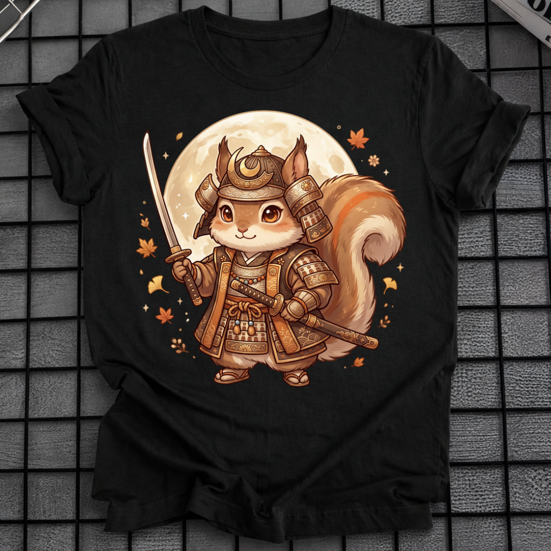 JAPANISCHES SAMURAI-EICHHÖRNCHEN-T-SHIRT