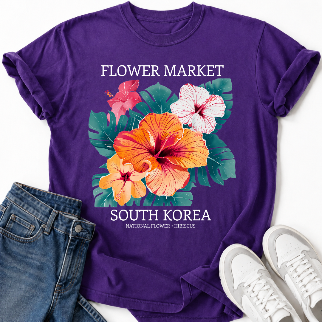 FLOWER MARKET T-SHIRT