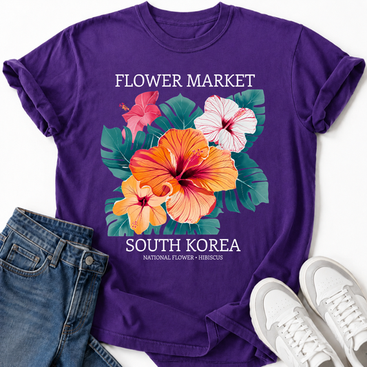FLOWER MARKET T-SHIRT