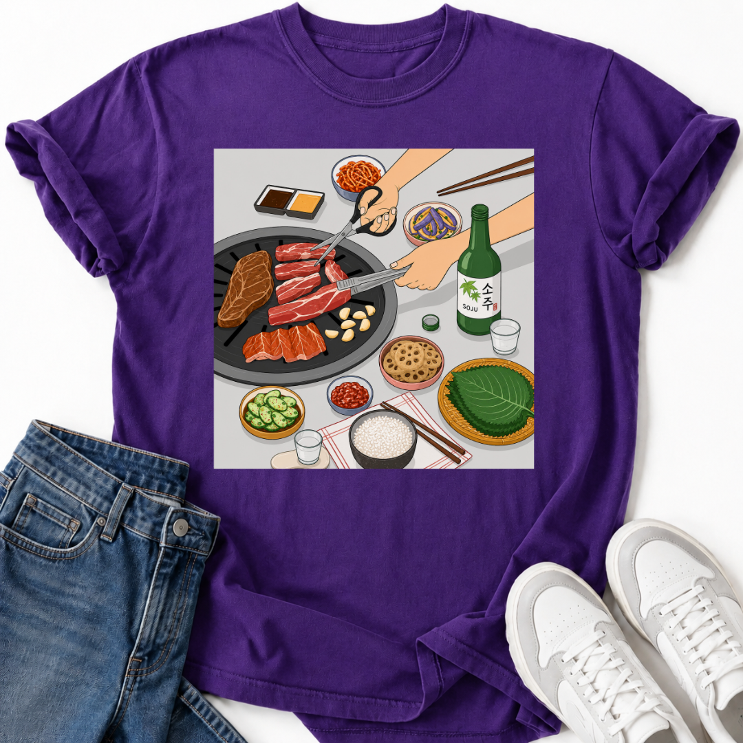 KOREAN BBQ T-SHIRT