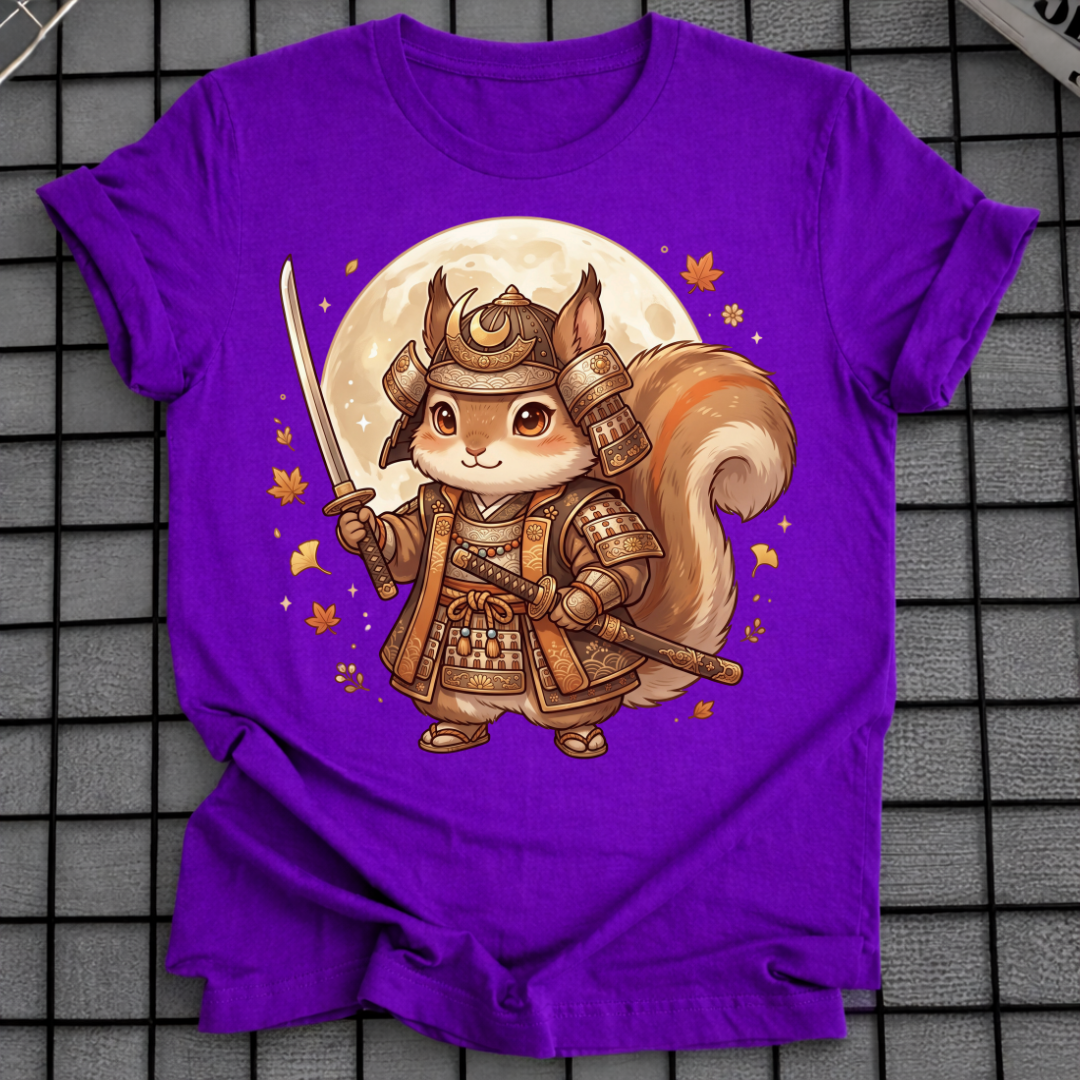 JAPANISCHES SAMURAI-EICHHÖRNCHEN-T-SHIRT