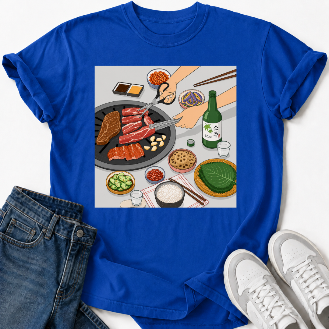 KOREAN BBQ T-SHIRT
