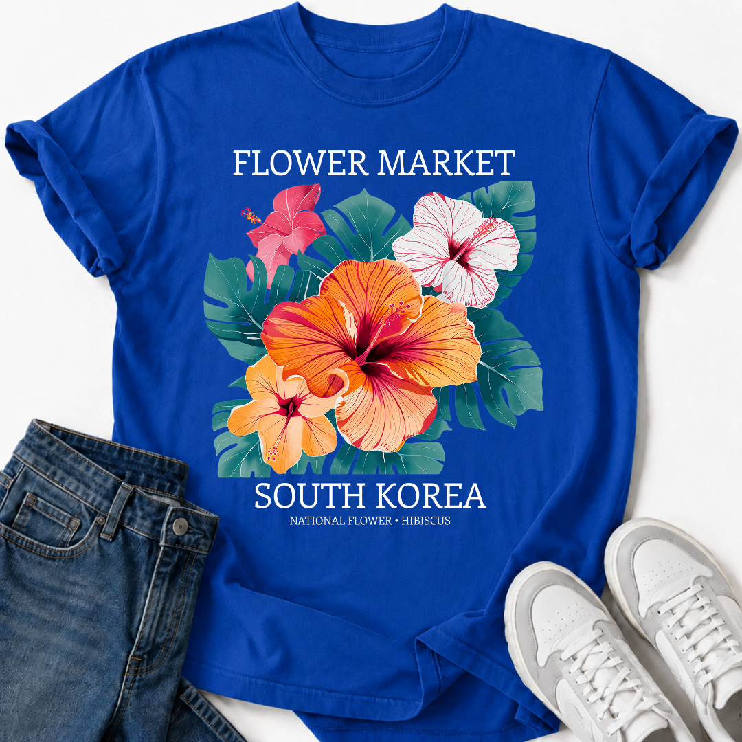 FLOWER MARKET T-SHIRT