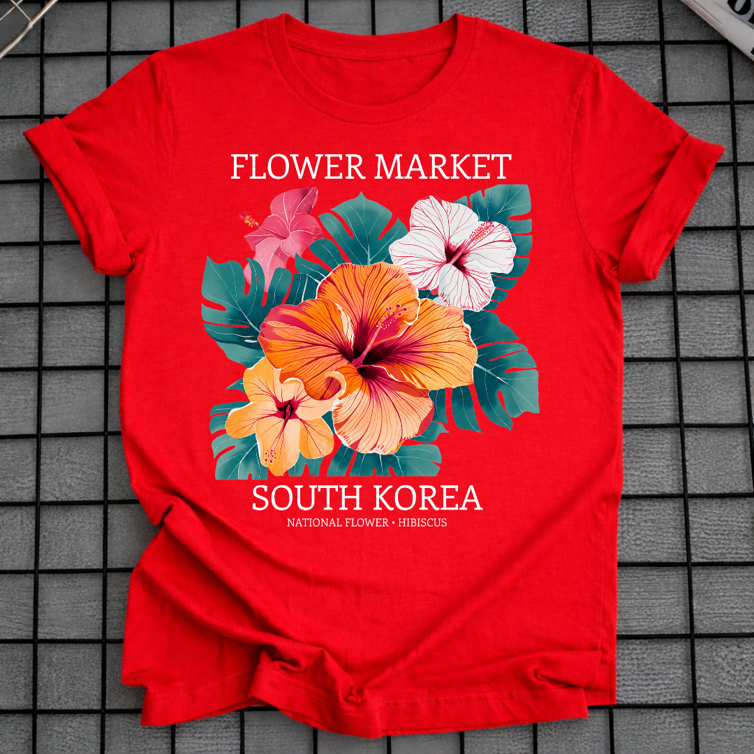 FLOWER MARKET T-SHIRT