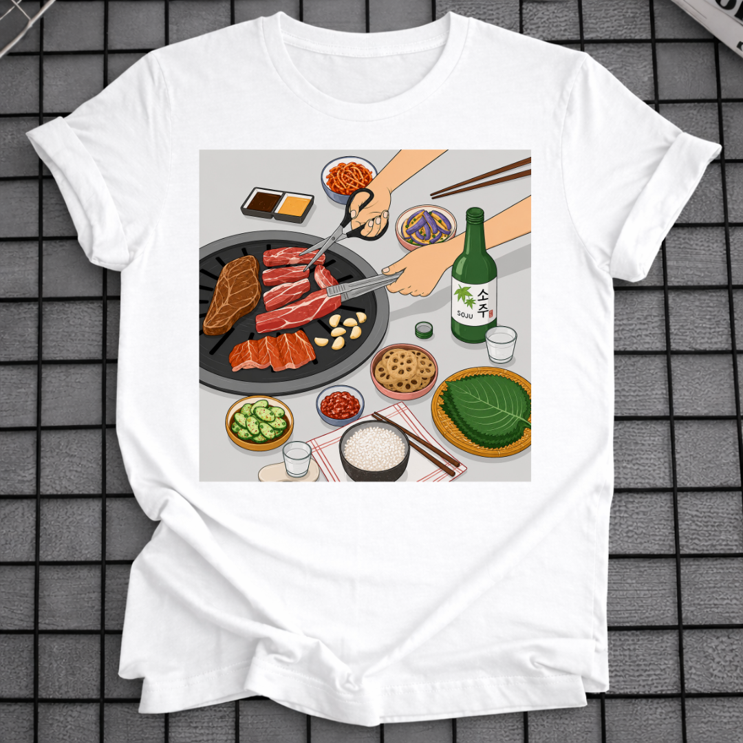 KOREAN BBQ T-SHIRT