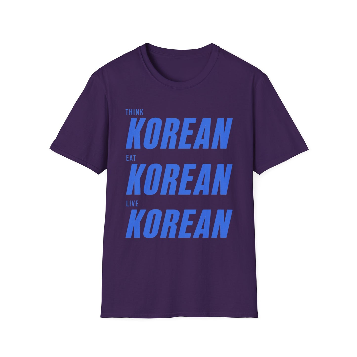 THINK EAT LIVE KOREAN T-SHIRT