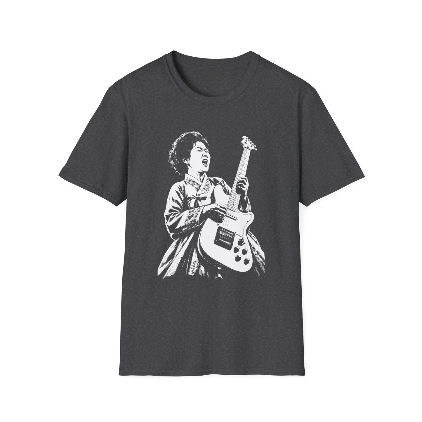 T-Shirt — Vintage Rock Guitarist Graphic Tee