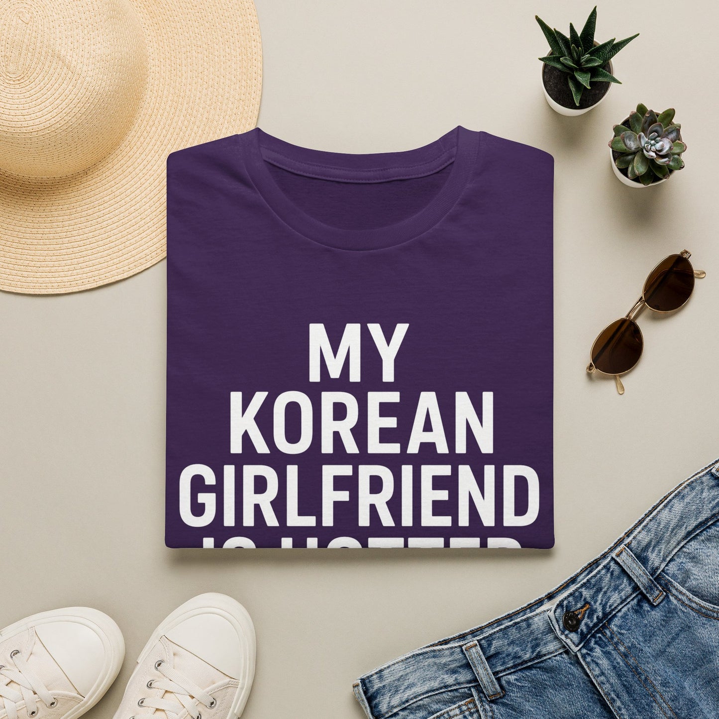 My Korean Girlfriend Is Hotter Than You T-Shirt